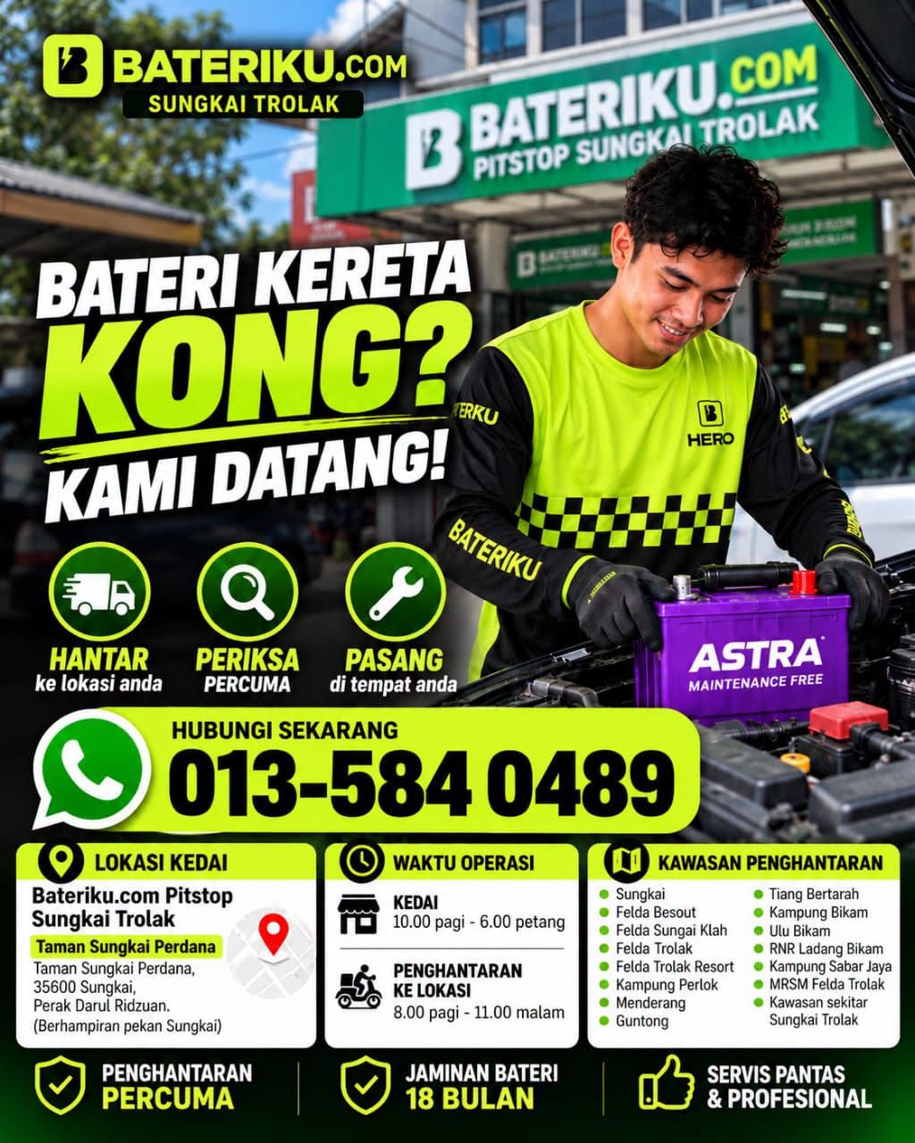 Bateriku Sungkai Trolak gambar 1